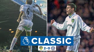 16yearold James Milner scores stunner  Leeds United 20 Chelsea  Premier League Classic [upl. by Akinhoj]