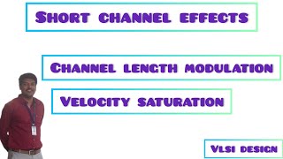 Non ideal IV effects of mosfet [upl. by Irama]