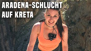 Kreta Wanderung durch die AradenaSchlucht  ein Highlight für jeden OutdoorFan [upl. by Denzil367]