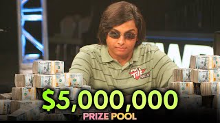 5000000 Prize Pool at Borgata Poker Open Final Table [upl. by Jacobsen]