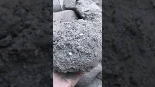 grainy charcoal sand dry floor crumbling satisfying [upl. by Lifton19]