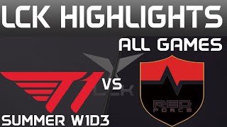 T1 vs NS Highlights ALL GAMES LCK Summer 2024 T1 vs NS RedForce by Onivia [upl. by Carolann]