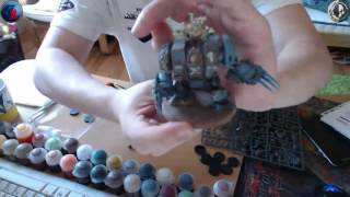 GER Creative Hacky baut und bemalt eine Warhammer 40kFigur [upl. by Idnym]