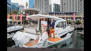 2021 Beneteau Antares 11 Outboard  walkthrough with Mark Chapman [upl. by Eamanna680]