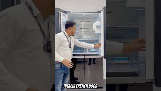 Hitachi french door refrigerator hitachi hitachifridge refrigerator doubledoor frenchdoor [upl. by Navonod730]