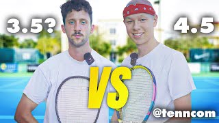 I Played Youtubes Biggest Racketholic in a Tennis Match TennCom [upl. by Chesney772]