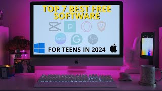 Top 7 BEST FREE SOFTWARE In 2024 [upl. by Dehlia739]