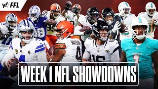 NFL Week 1 RavensChiefs preview PLUS muststart fantasy plays  Fantasy Football Live [upl. by Orling]