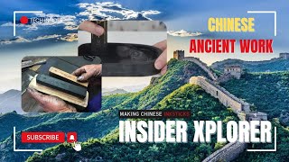 This Ancient Techniques were use for Making Ink stick  Chinese ancient chinesehistory history [upl. by Rodina]