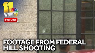 Video footage shows moments before deadly Federal Hill shooting [upl. by Auhsot508]