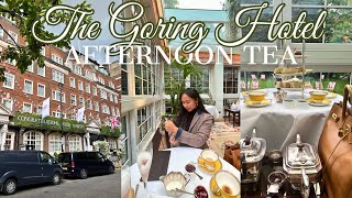 Afternoon Tea at The Goring Hotel☕️ for King Charles’ Coronation👑 Where to have afternoon tea series [upl. by Mayhs]