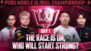 EN 2023 PMGC Grand Finals  Day 1  PUBG MOBILE Global Championship [upl. by Pallaton]