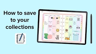 How to save to your collections  Penly app tutorial [upl. by Arutnev]