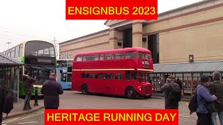 Ensignbus Christmas Heritage Bus Running Day 2023 [upl. by Rese]