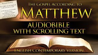 Holy Bible Matthew 1 to 28  Full Contemporary English With Text [upl. by Enoch858]