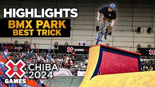 BEST OF BMX Park Best Trick  X Games Chiba 2024 [upl. by Hailed716]