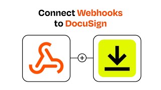 How to connect Webhooks to DocuSign  Easy Integration [upl. by Aekin]