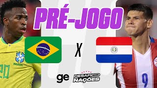 BRASIL x PARAGUAI COM IMAGENS  COPA AMÉRICA  DESAFIO DAS NAÇÕES  live  eFootball [upl. by Ricki]