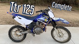 Ttr 125 build complete [upl. by Ajiram]