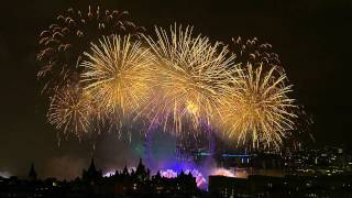 London New Years Fireworks 20122013  Full HD  1080P [upl. by Raney]