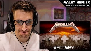 NO POSSIBLE WAY  METALLICA  quotBatteryquot  REACTION [upl. by Lat]