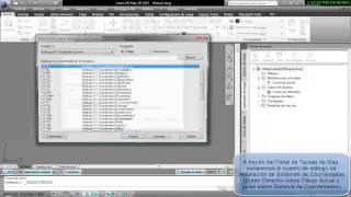 Transformación ED50 ETRS89 con Autocad Map 2011 y anteriores [upl. by Wynne]