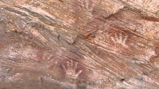 An Aboriginal Elder Talks about the cave paintings in Mutawintji National Park [upl. by Leahcar]