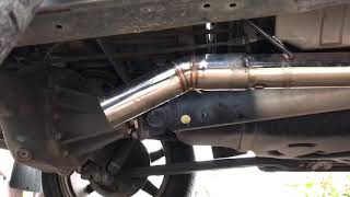 Navara Np300 Exhaust System Straight Flow [upl. by Zales368]