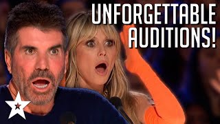 The Most UNFORGETTABLE Auditions Ever on Americas Got Talent [upl. by Iztim]