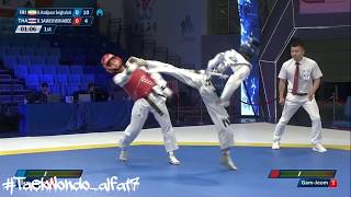 Armin Hadipour Seighalani IRI  Taekwondo Highlights [upl. by Rosenstein574]