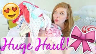 HUGE BABY GIRL HAUL [upl. by Enilasor330]