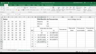 Distribución de frecuencias 2 [upl. by Remark]
