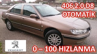 Peugeot 406 20 ST D8 Aut kısa tanıtım ve 0100 hızlanma [upl. by Nonrev481]