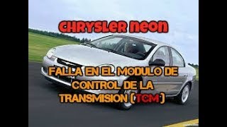 CHRYSLER NEON NO HACE LOS CAMBIOS MODO LIMPIN [upl. by Igenia]