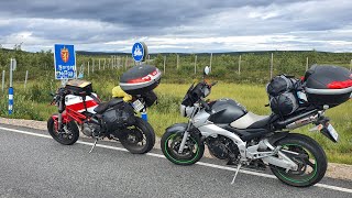 Motocyklowa wyprawa na Nordkapp 2022 [upl. by Ecitsuj644]