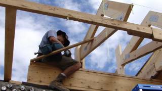 How to Build an Earthship Metal Roof  Part III [upl. by Belamy228]