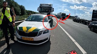 Het leven van een berger 44 Ongeluk douanevoertuig en vrachtauto [upl. by Leuamme71]