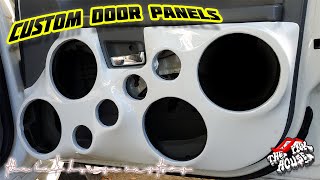 custom fiberglass door speaker panels  05 jeep grand cherokee [upl. by Hurlow]