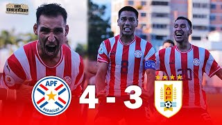 PARAGUAY 4 🆚 3 URUGUAY🔥🔥 TORNEO PREOLIMPICO SUB 23 RELATOS GRACIOSOS Y EMOTIVOS SALVADOR HICAR [upl. by Henden]