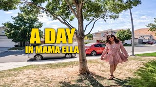 A DAY IN MAMA ELLA BUHAY AMERIKA Vlog 461 [upl. by Lamrej41]