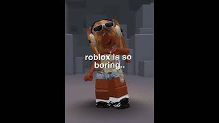 quotroblox is boringquot tc redgl0ws capcut roblox mm2 editor robloxedit dresstoimpress adoptme [upl. by Redleh]