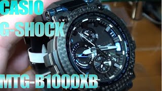 CASIO GSHOCK カシオ MTGB1000 XB レビュー [upl. by Yerdna]