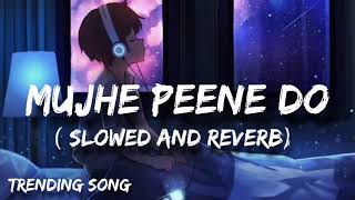 Mujhe peene do slowed and reverb [upl. by Kitchen]