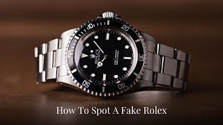 How to Spot a Fake Rolex  Authenticity Guide by Bobs Watches [upl. by Eerhs694]