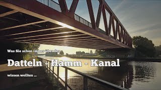 Der DattelnHammKanal in 4K [upl. by Layney]