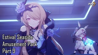 Honkai Impact 3rd Estival Seaside Amusement Park Story Part 9 Playthrough  CG [upl. by Aiveneg468]