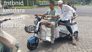 tritonic kendaraan listrik roda tiga [upl. by Noislla]