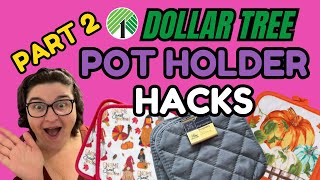 Even More Genius DIY Projects You Can Make with Dollar Store Potholders [upl. by Atilahs]