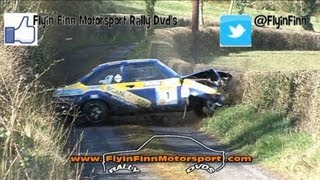 Monaghan Stages Rally 2013 FlyinFinnMotorsportcom [upl. by Ennairoc]