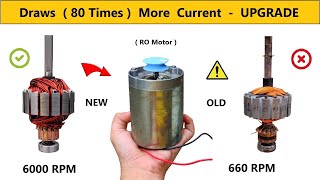 Dead 24v DC Motor to 12v Motor for High Current Speed amp Torque  Project [upl. by Emmeram]